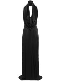 Giuseppe Di Morabito open-back Cady Dress Black at Farfetch